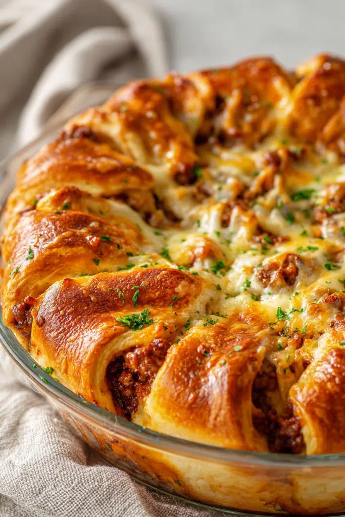 Italian Crescent Casserole