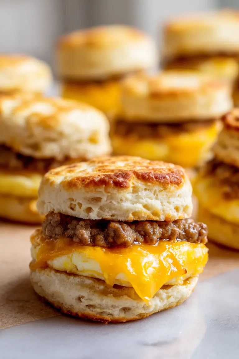 Classic Sausage, Egg, and Cheese Sandwiches