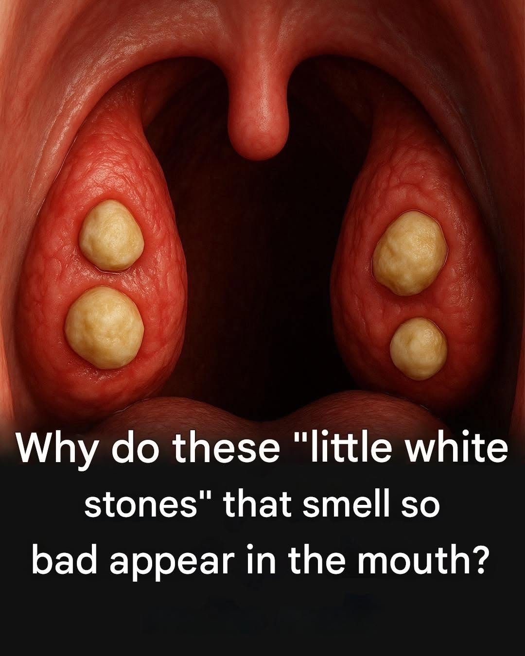 What Are Those White Stones in the Mouth That Cause Bad Breath?