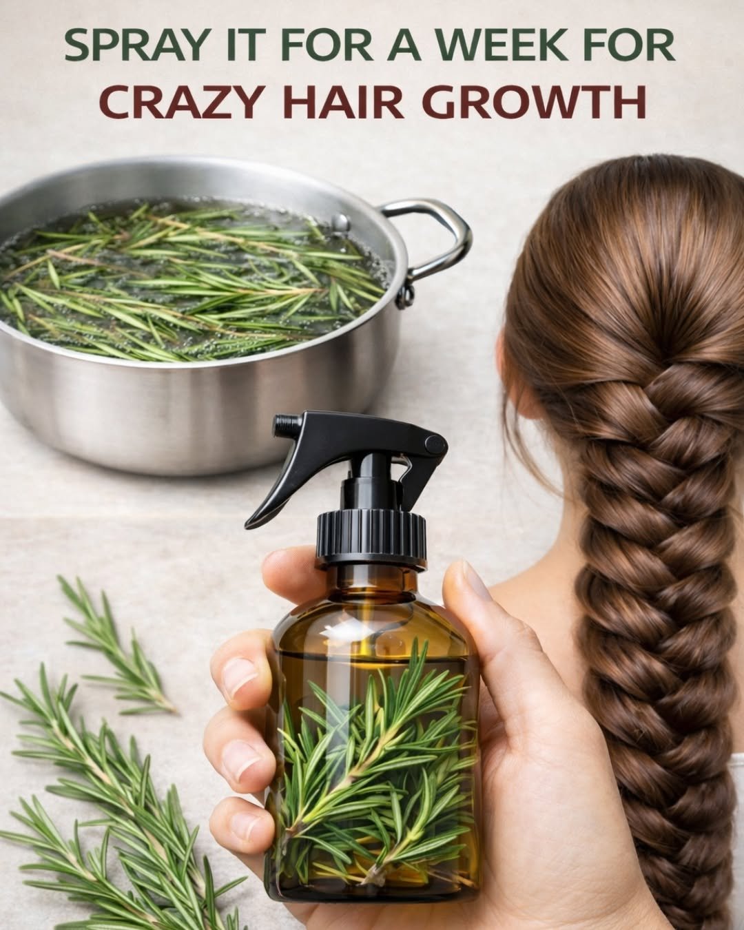 Rosemary Hair Mist for Hair Growth: A Simple Natural Hair Care Remedy