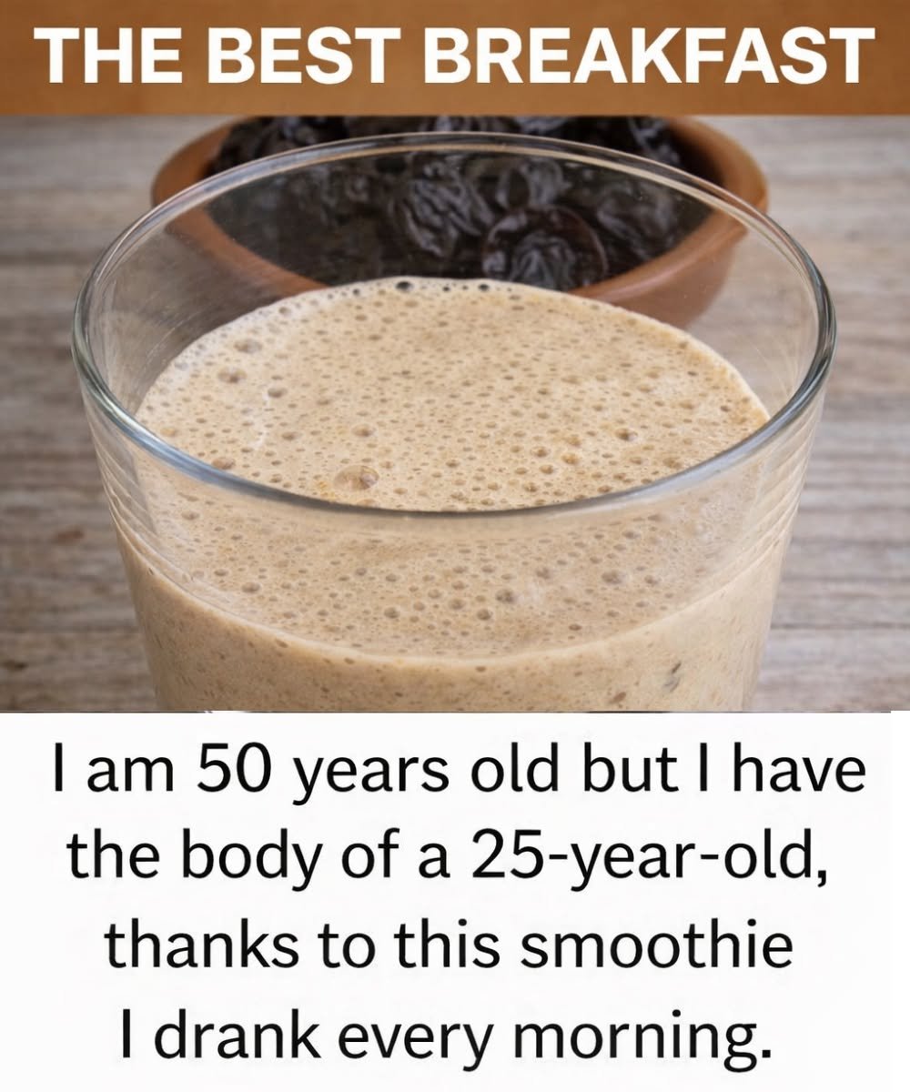 Prune Smoothie Recipe: A Natural, Fiber-Rich Drink for Digestive Wellness