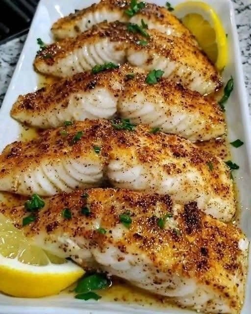 Lemon Butter Fish Fillet
