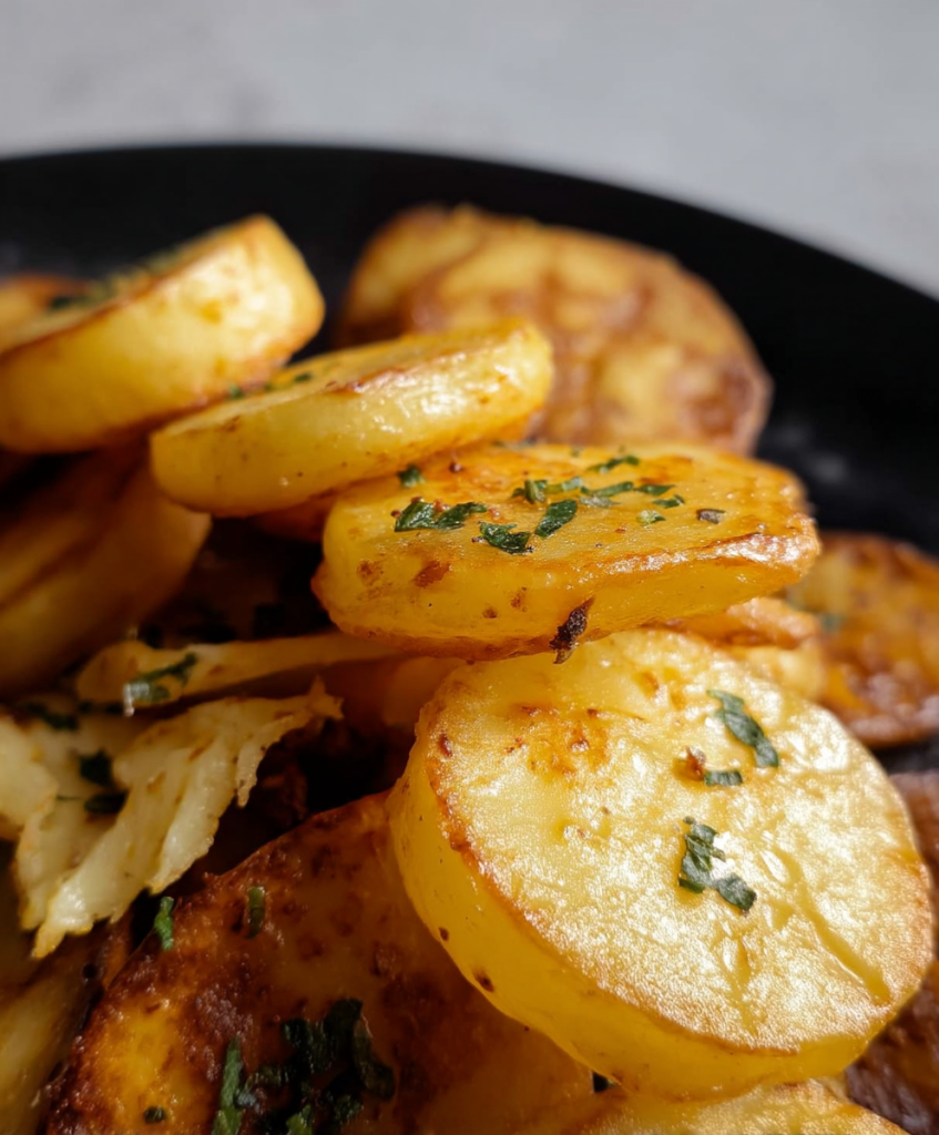 Sliced Potatoes in the Air Fryer